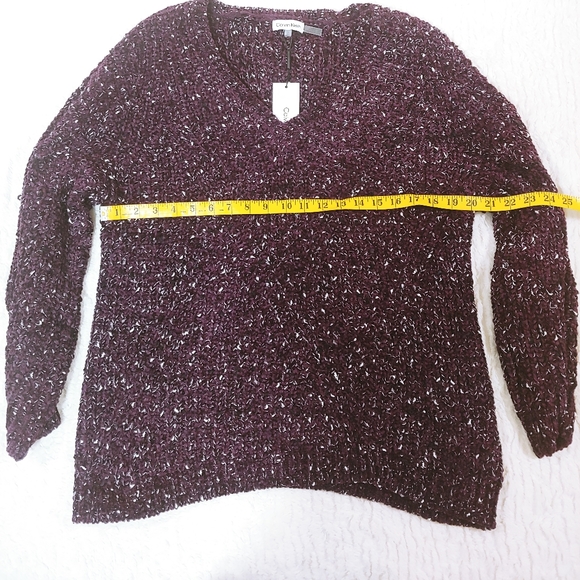 New✨Purple Calvin Klein Sweater - Picture 4 of 9